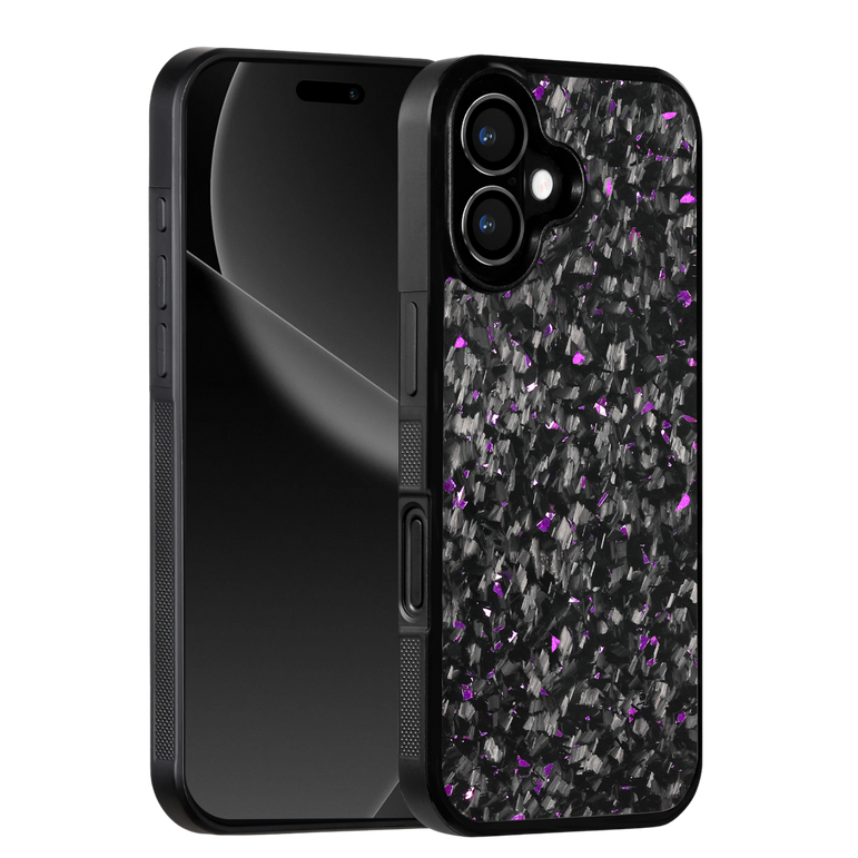 Forged Carbon iPhone Case – Purple Fragment | Forge Series V1