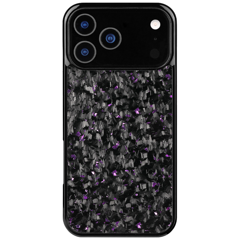 Forged Carbon iPhone Case – Purple Fragment | Forge Series V1