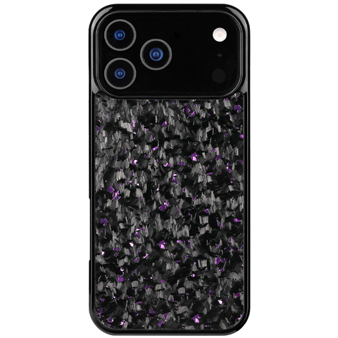 Forged Carbon iPhone Case – Purple Fragment | Forge Series V1