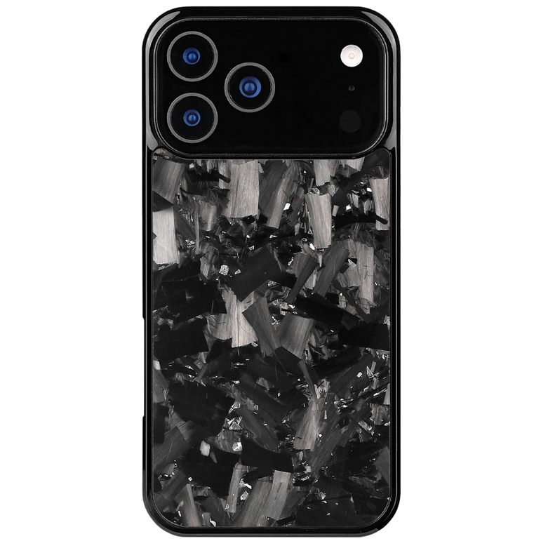 Forged Carbon iPhone Case – Silver Fragment | Forge Series V1
