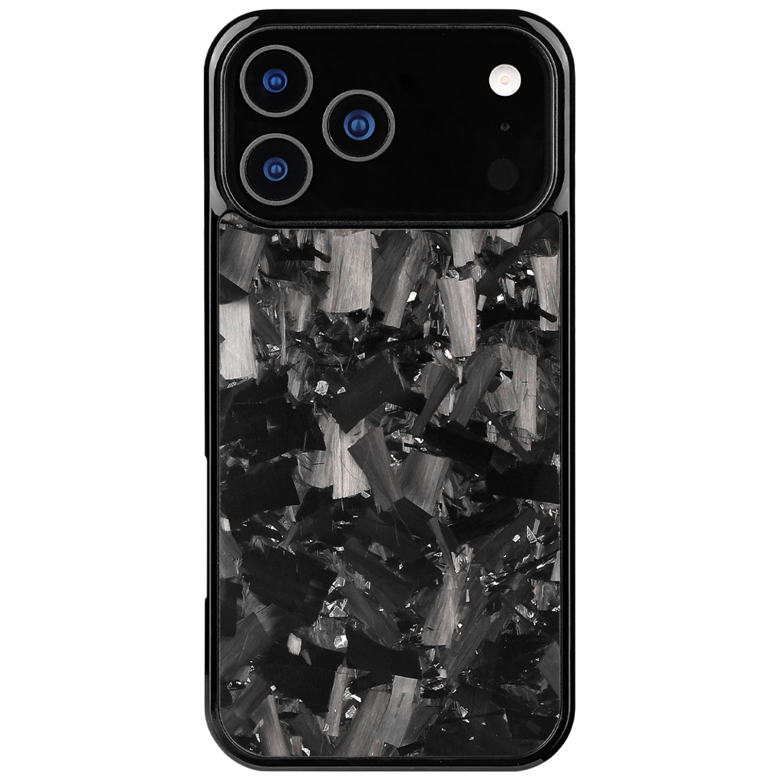 Forged Carbon iPhone Case – Silver Fragment | Forge Series V1