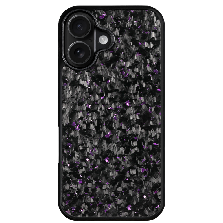 Forged Carbon iPhone Case – Purple Fragment | Forge Series V1