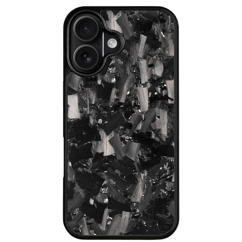 Forged Carbon iPhone Case – Silver Fragment | Forge Series V1