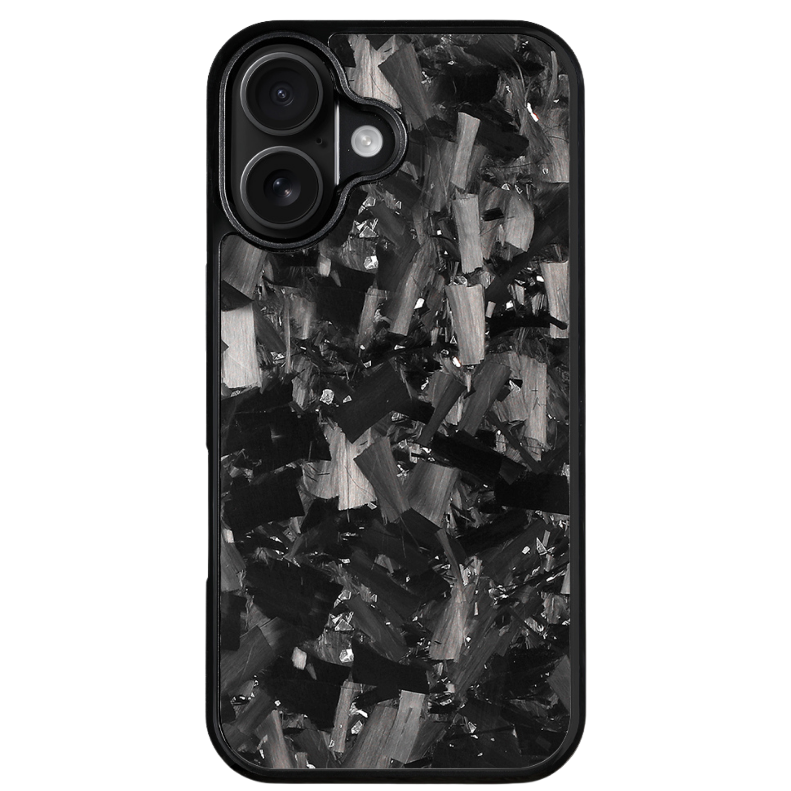 Forged Carbon iPhone Case – Silver Fragment | Forge Series V1