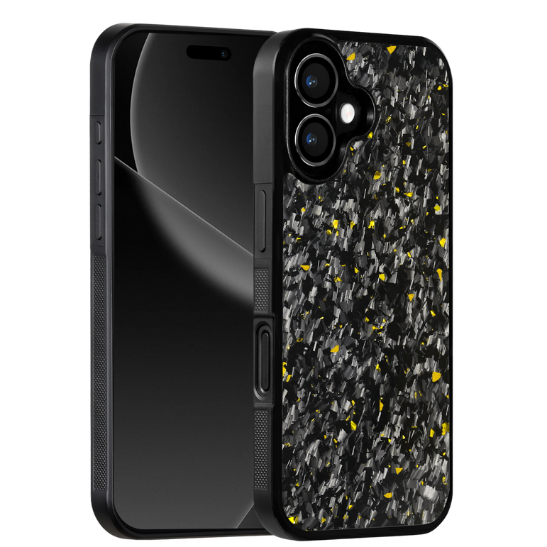 Forged Carbon iPhone Case – Gold Fragment | Forge Series V1
