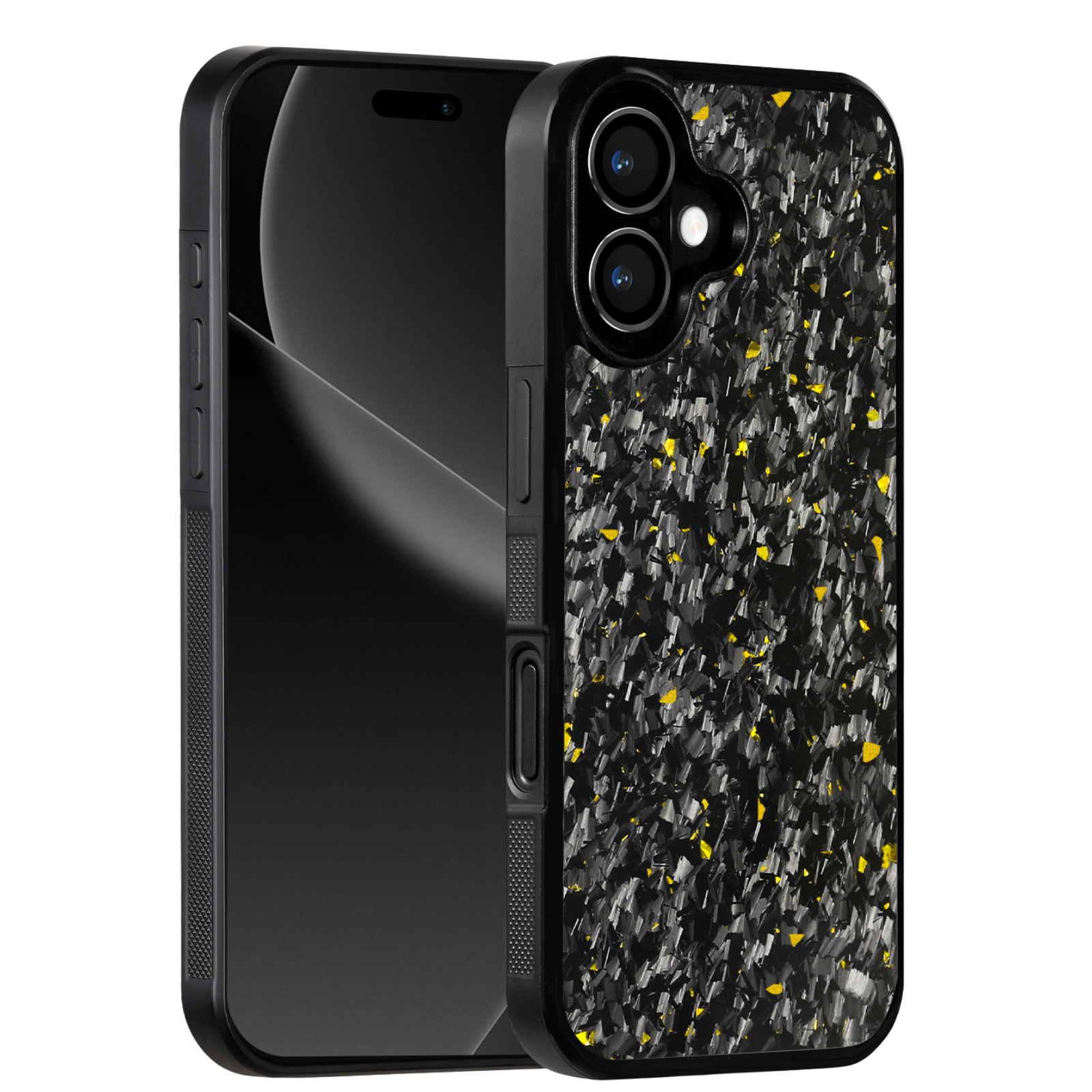 Forged Carbon iPhone Case – Gold Fragment | Forge Series V1