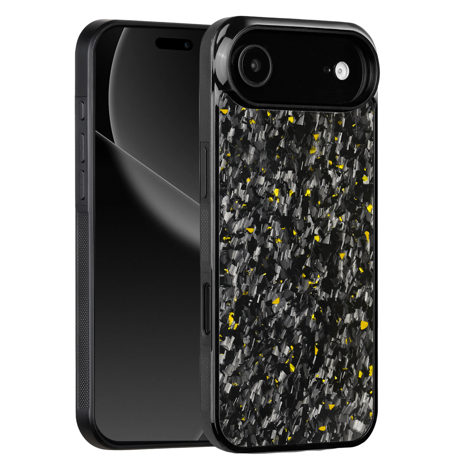 Forged Carbon iPhone Case – Gold Fragment | Forge Series V1
