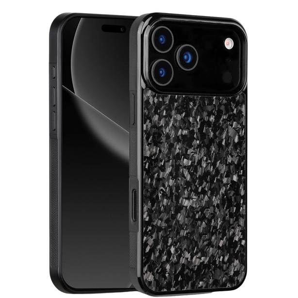 Forged Carbon iPhone Case – Black Fragment | Forge Series V1