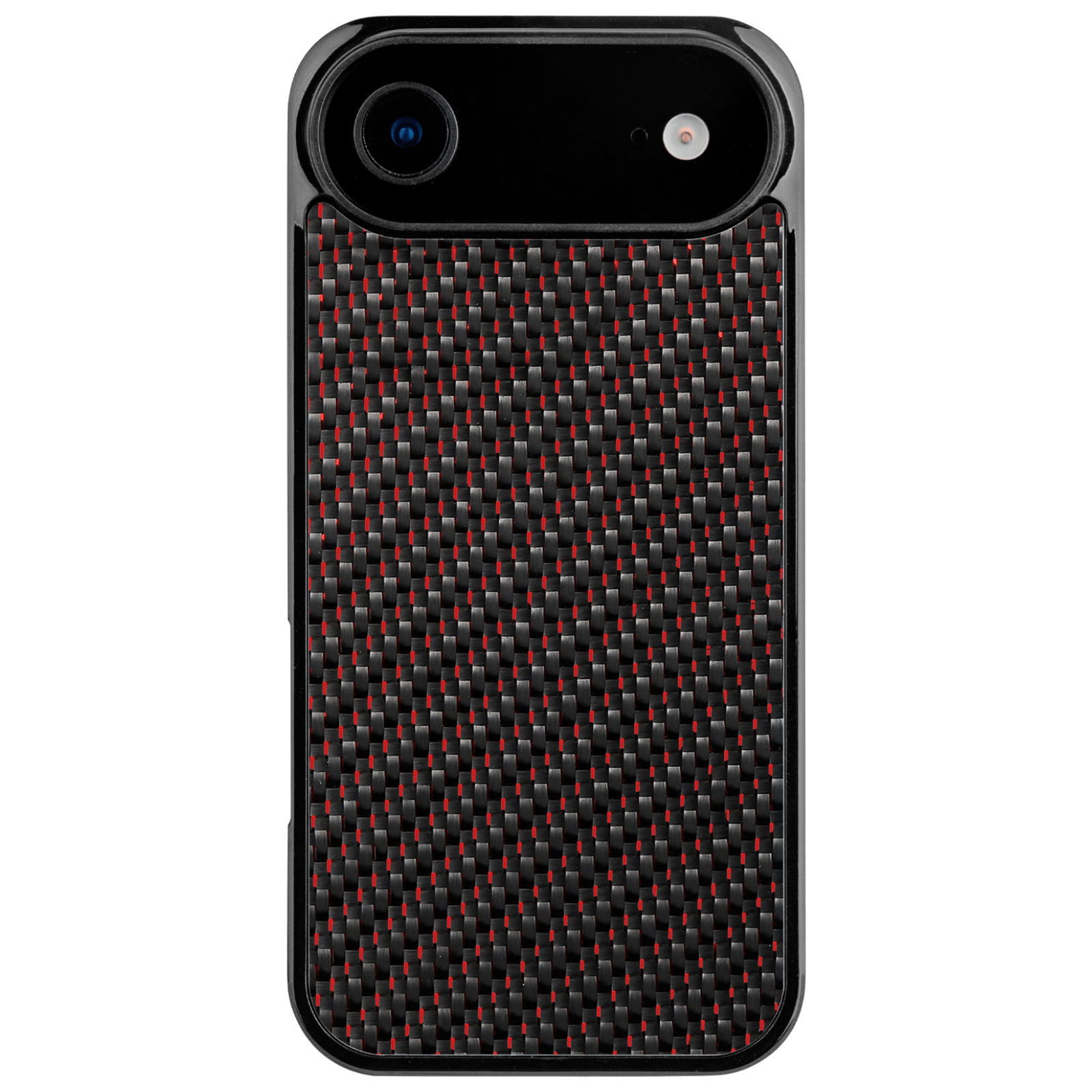 Carbon Fiber iPhone Case | Crimson Red