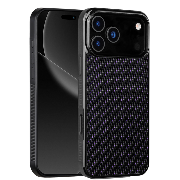Carbon Fiber iPhone Case | Royal Amethyst