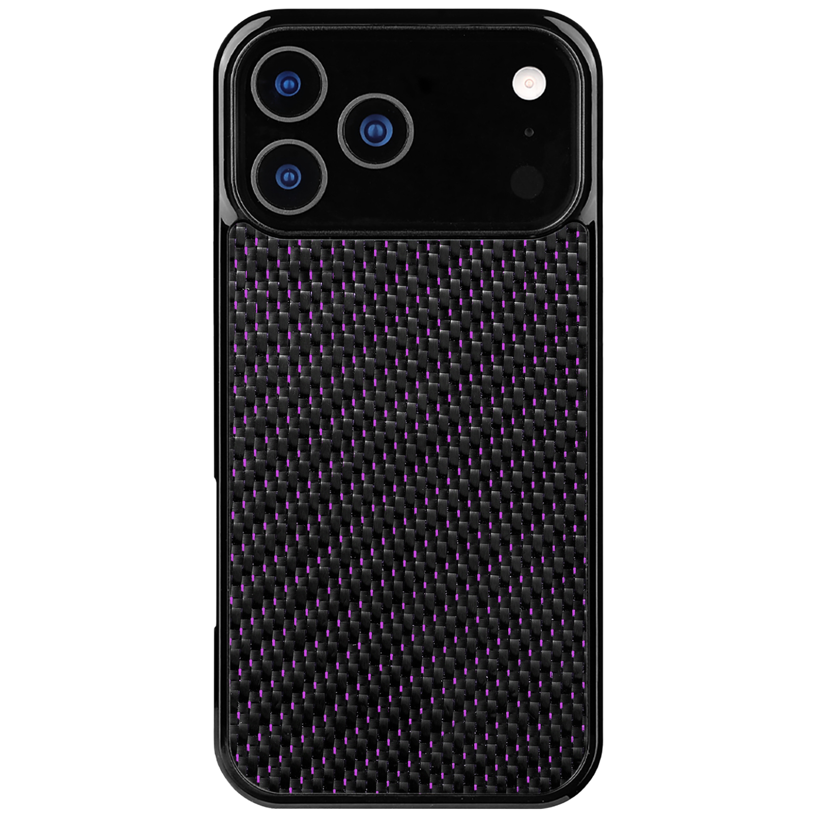 Carbon Fiber iPhone Case | Royal Amethyst