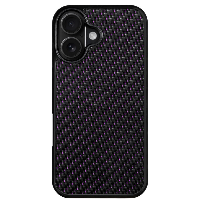 Carbon Fiber iPhone Case | Royal Amethyst