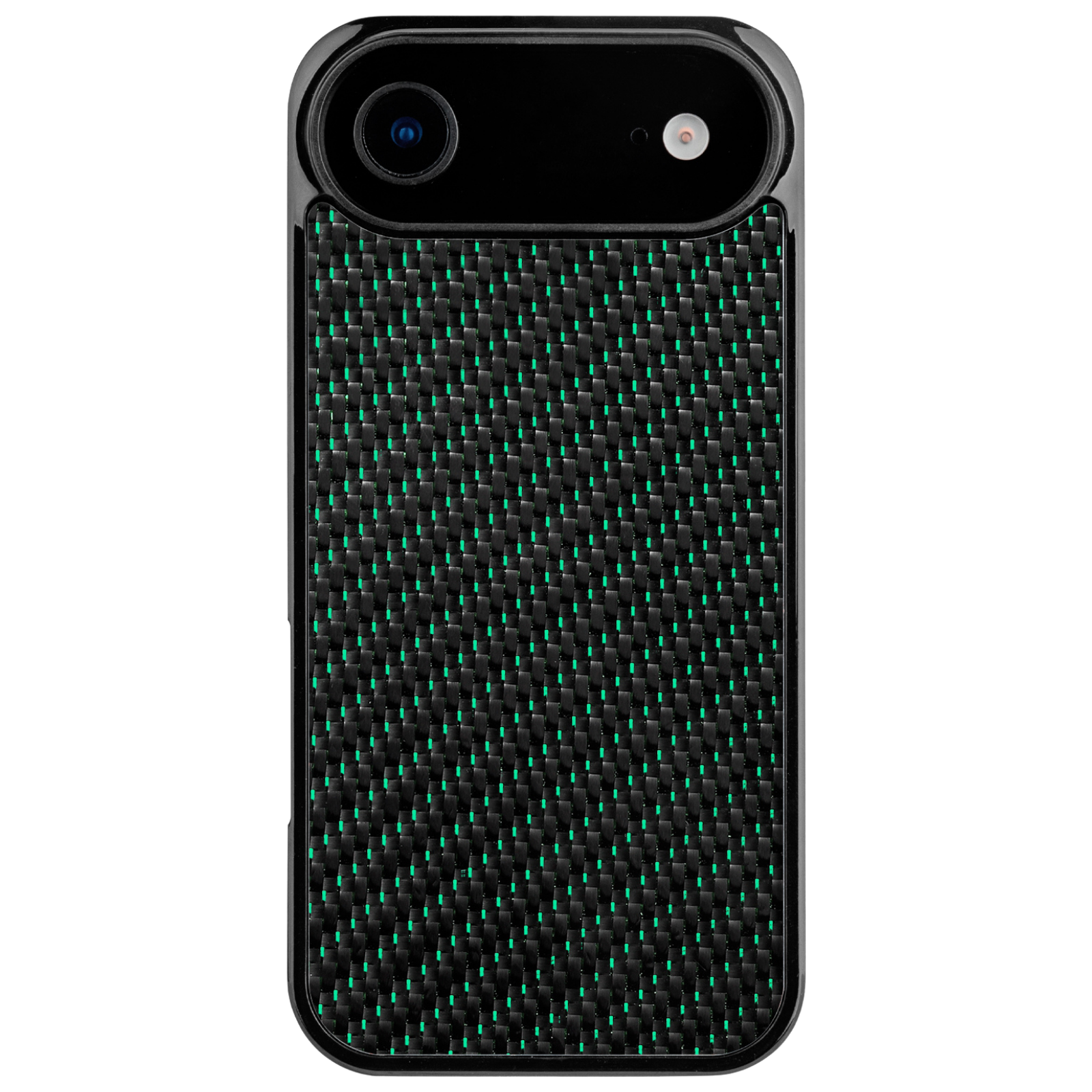 Carbon Fiber iPhone Case | Emerald Green