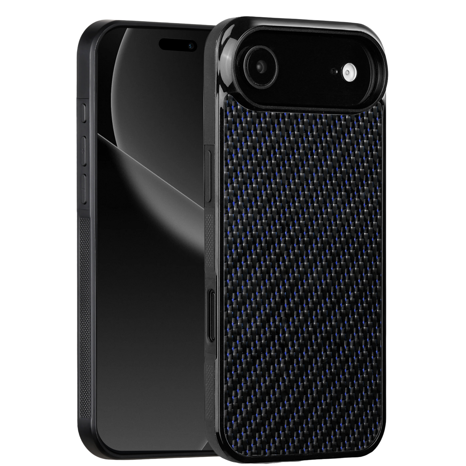 Carbon Fiber iPhone Case | Midnight Sapphire