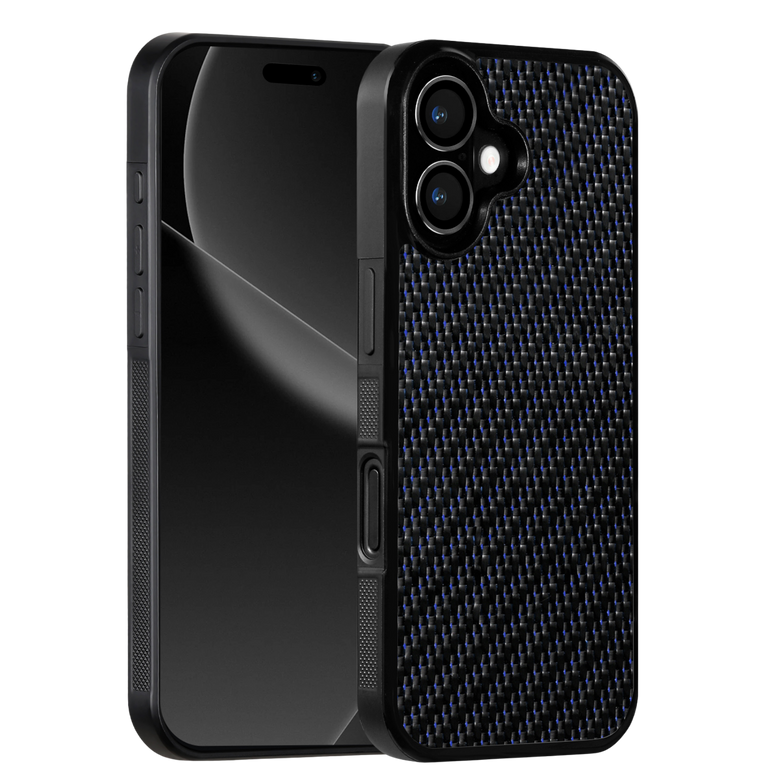 Carbon Fiber iPhone Case | Midnight Sapphire