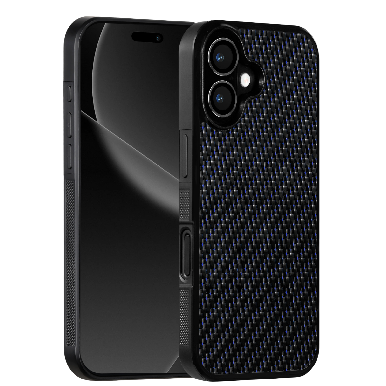 Carbon Fiber iPhone Case | Midnight Sapphire