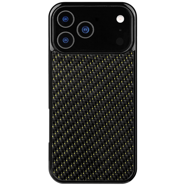 Carbon Fiber iPhone Case | Racing Gold Yellow