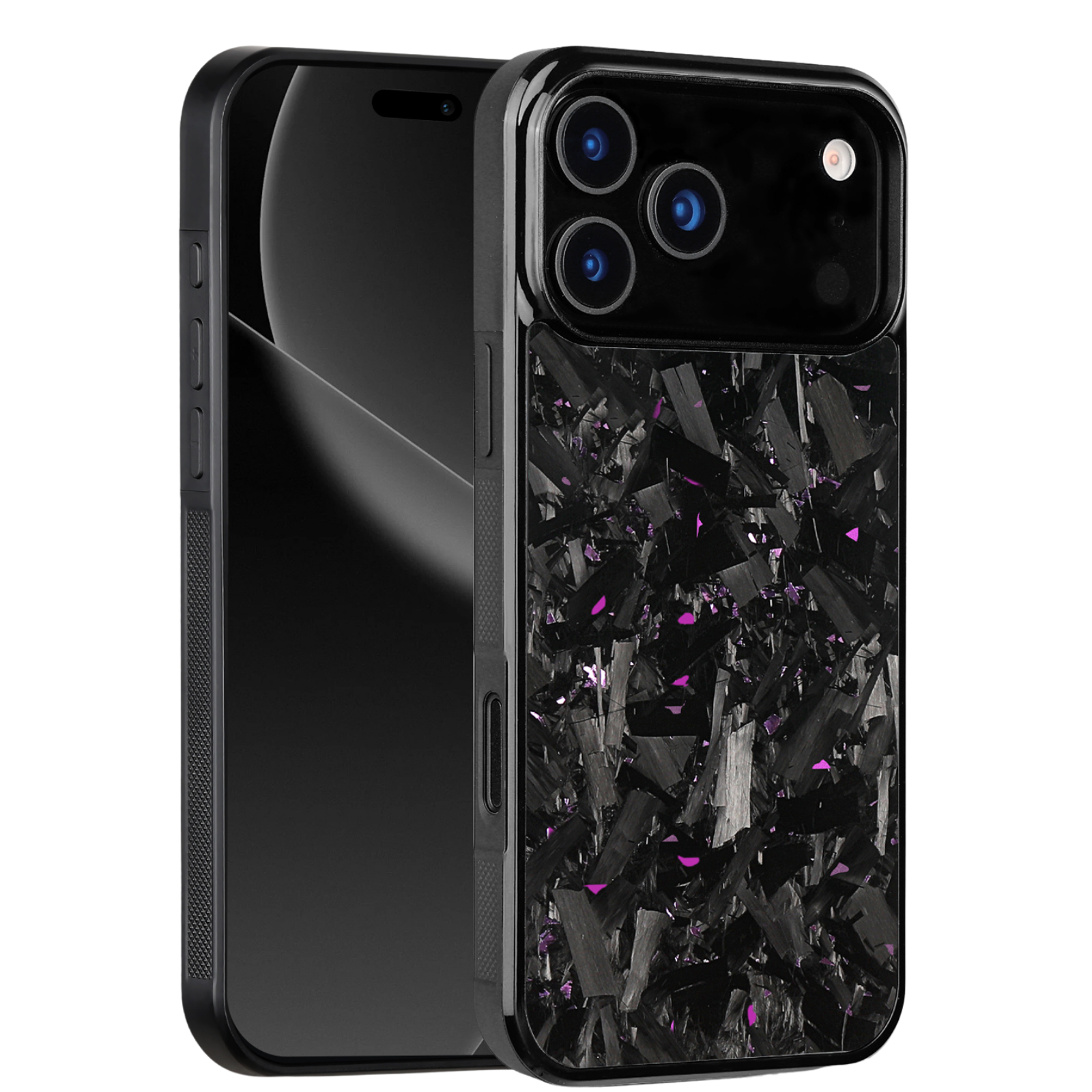 Forged Carbon iPhone Case – Purple Fragment