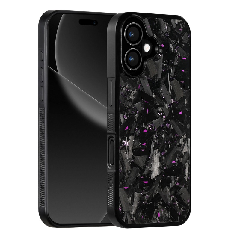 Forged Carbon iPhone Case – Purple Fragment Large | Forge Series V1