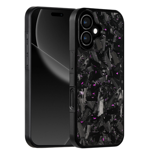 Forged Carbon iPhone Case – Purple Fragment Large | Forge Series V1