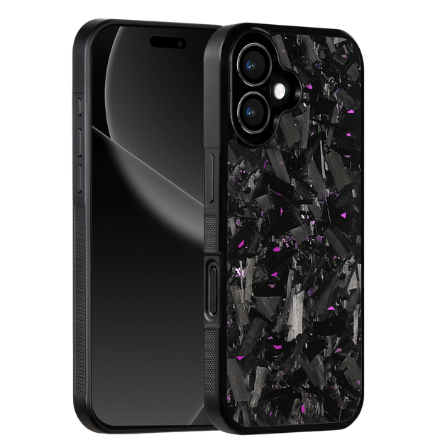 Forged Carbon iPhone Case – Purple Fragment Large | Forge Series V1