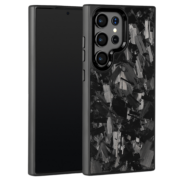 Forged Carbon Samsung Case – Black Fragment Large | Forge Series