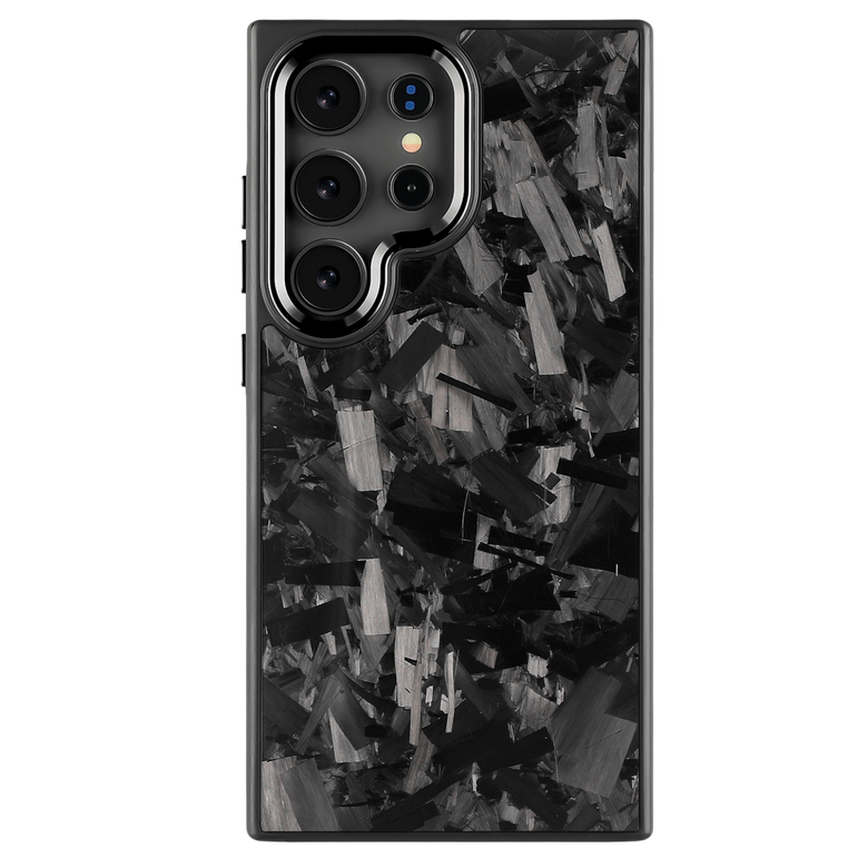 Forged Carbon Samsung Case – Black Fragment Large | Forge Series