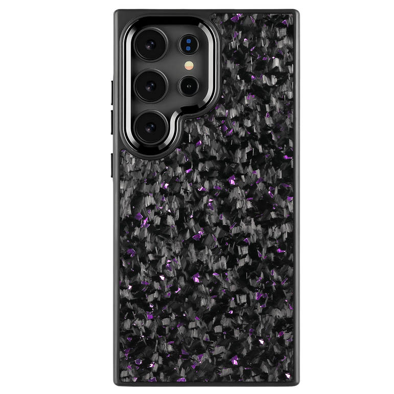Forged Carbon Samsung Case – Purple Fragment | Forge Series