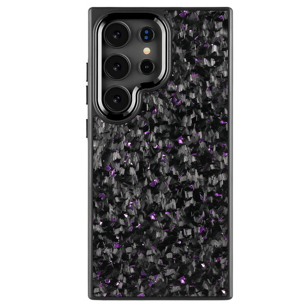 Forged Carbon Samsung Case – Purple Fragment | Forge Series