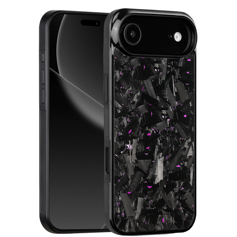 Forged Carbon iPhone Case – Purple Fragment Large | Forge Series V1