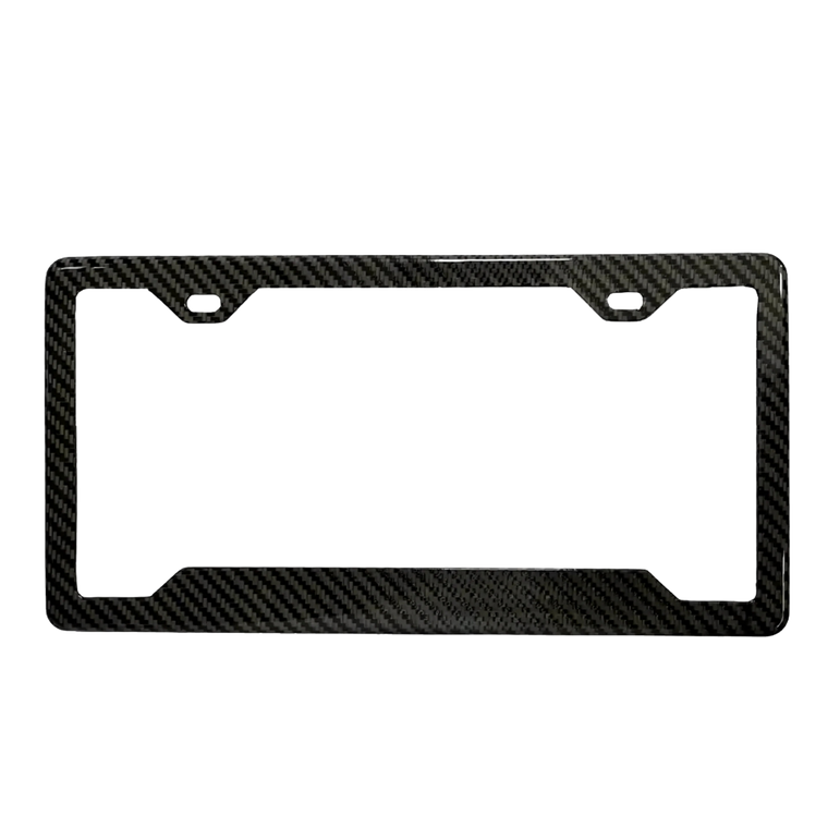 Carbon Fiber License Plate Frame