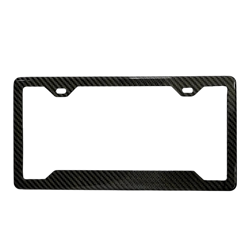 Carbon Fiber License Plate Frame