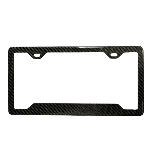Carbon Fiber License Plate Frame