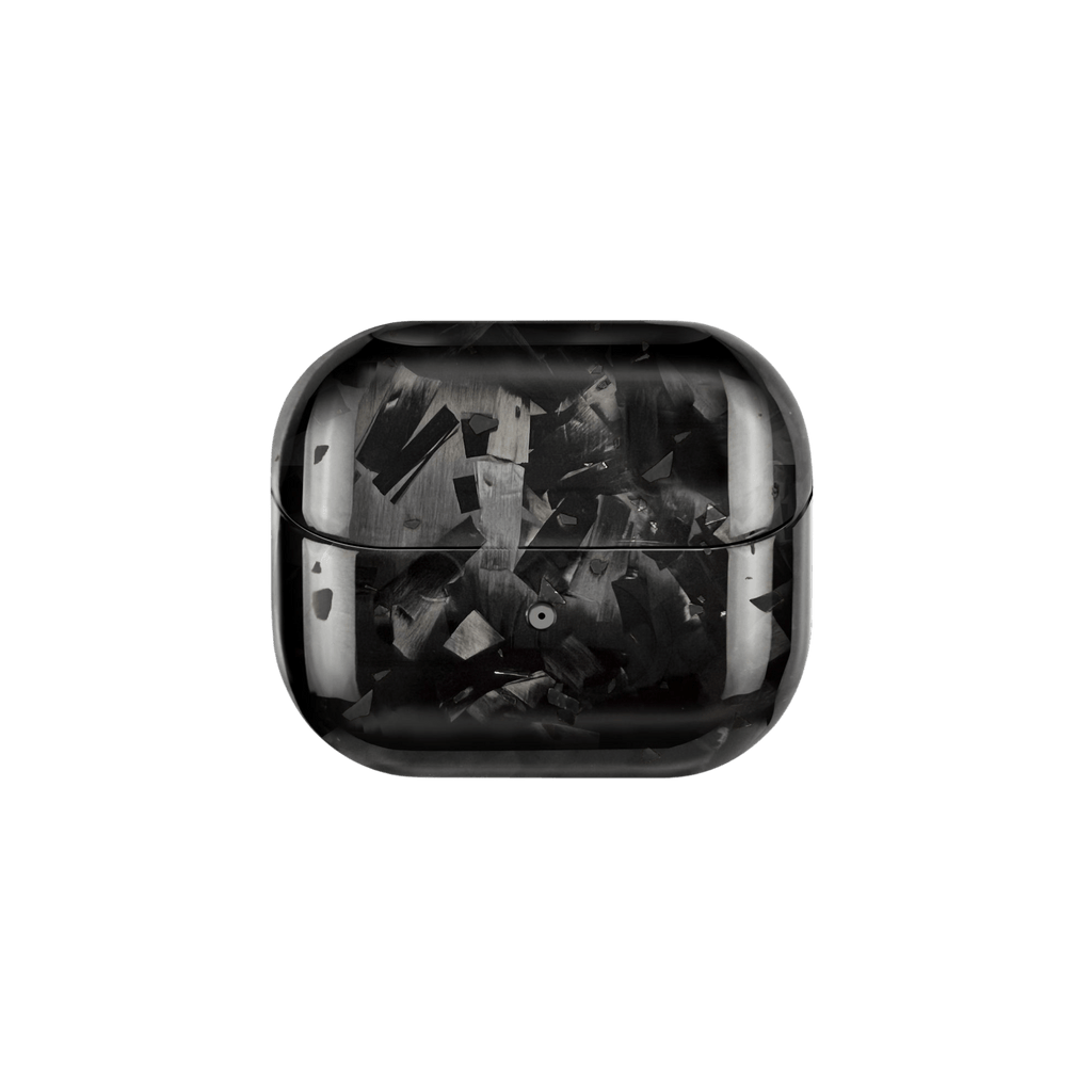 Black Fragment | Forged Carbon Fiber | Galaxy Buds Case - Pristine Carbon