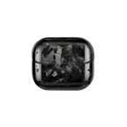 Black Fragment | Forged Carbon Fiber | Galaxy Buds Case - Pristine Carbon