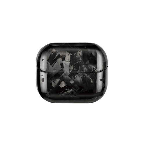 Black Fragment | Forged Carbon Fiber | Galaxy Buds Case - Pristine Carbon