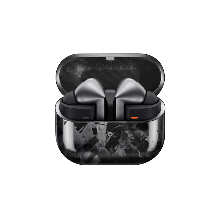 Black Fragment | Forged Carbon Fiber | Galaxy Buds Case - Pristine Carbon