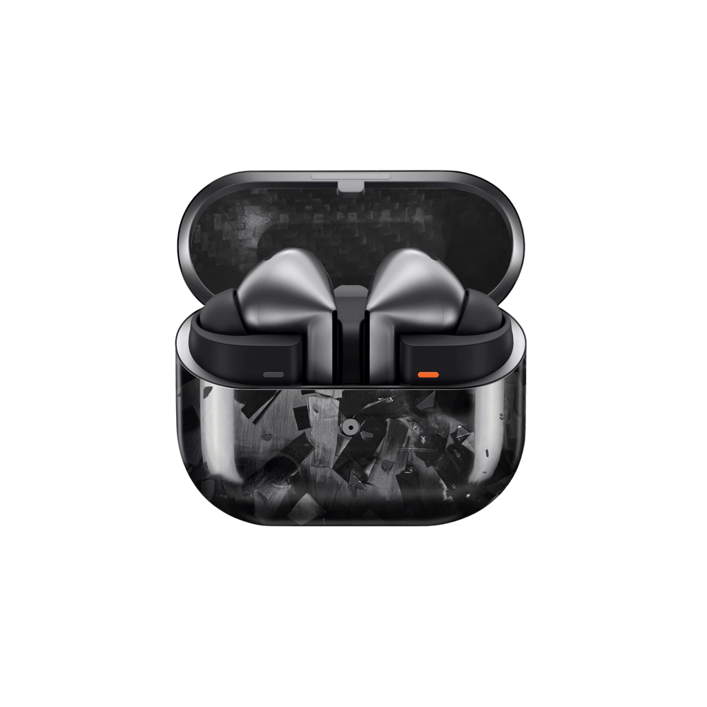 Black Fragment | Forged Carbon Fiber | Galaxy Buds Case - Pristine Carbon
