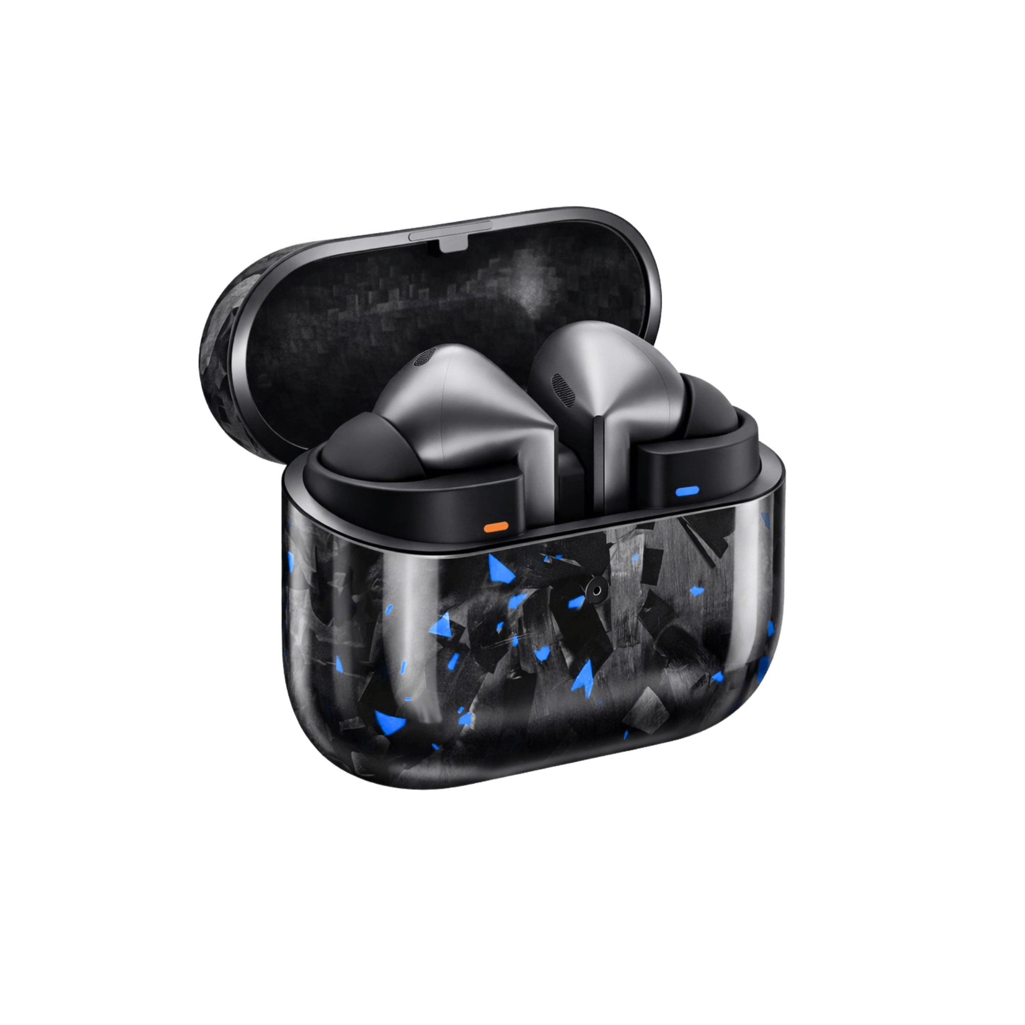 Blue Fragment | Forged Carbon Fiber | Galaxy Buds Case - Pristine Carbon