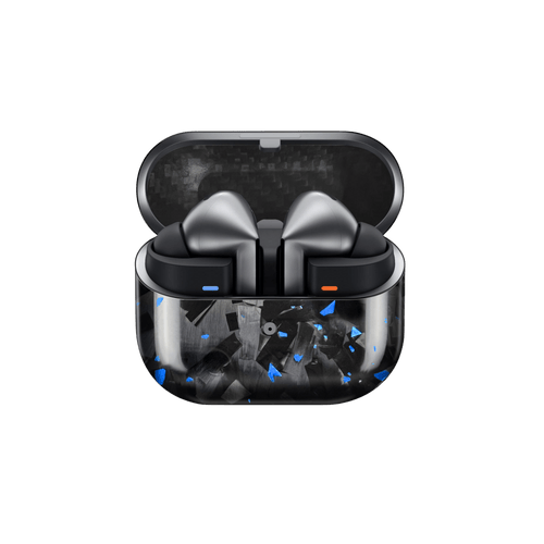 Blue Fragment | Forged Carbon Fiber | Galaxy Buds Case - Pristine Carbon