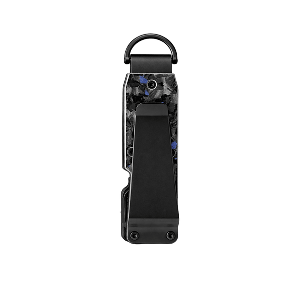 Blue Fragment | Forged Carbon Fiber | Key Case - Pristine Carbon