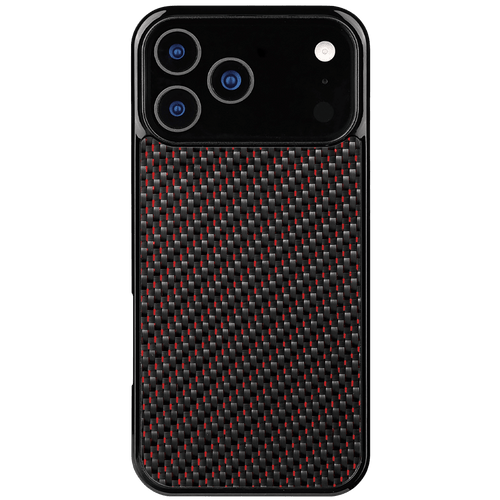 Carbon Fiber iPhone Case | Crimson Red - Pristine Carbon