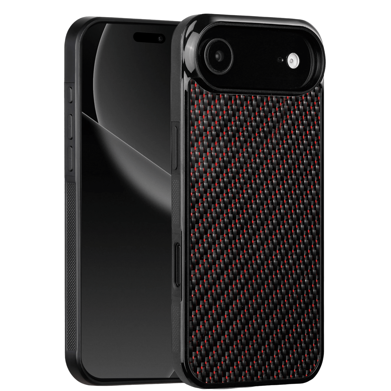 Carbon Fiber iPhone Case | Crimson Red - Pristine Carbon