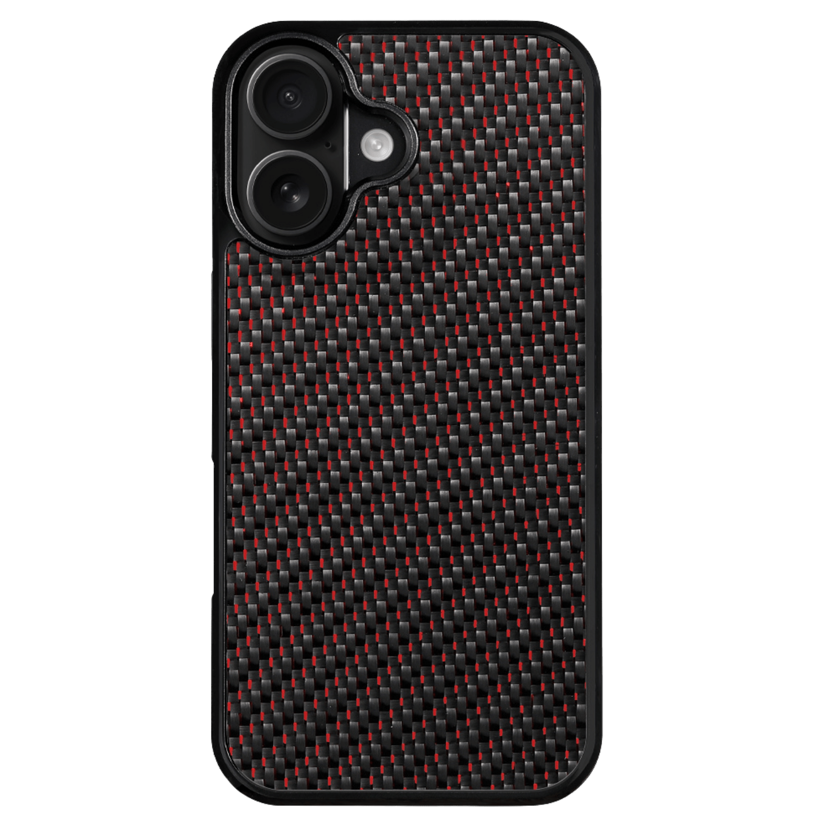 Carbon Fiber iPhone Case | Crimson Red - Pristine Carbon