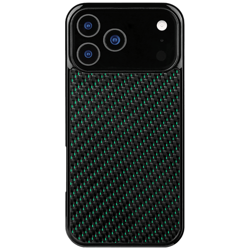 Carbon Fiber iPhone Case | Emerald Green - Pristine Carbon