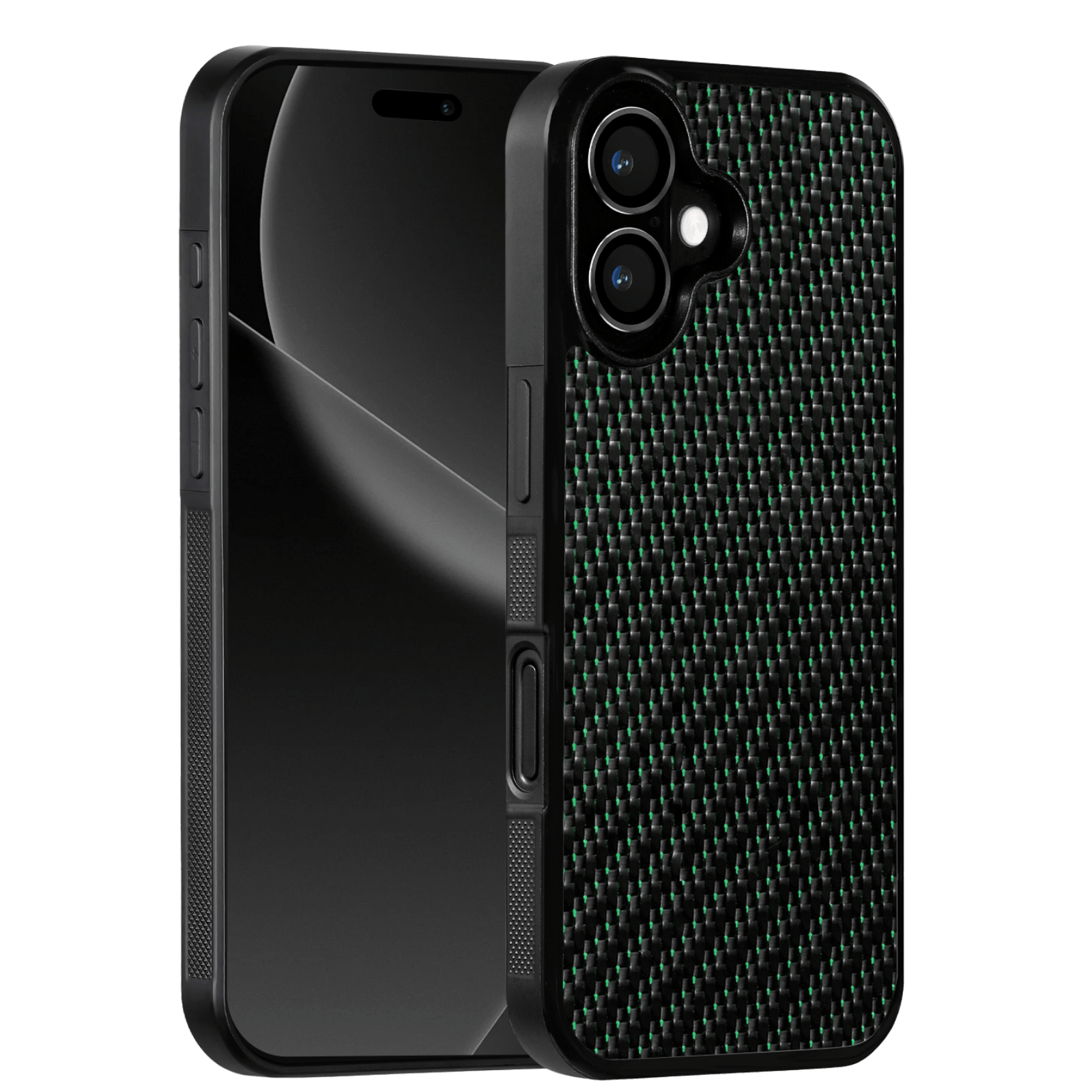 Carbon Fiber iPhone Case | Emerald Green - Pristine Carbon