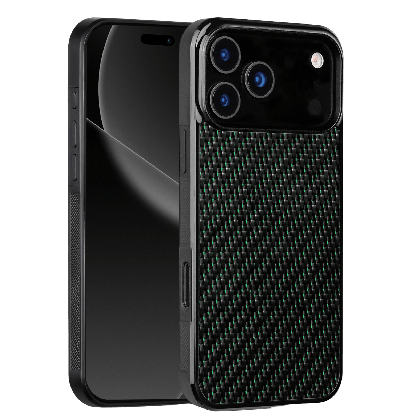Carbon Fiber iPhone Case | Emerald Green - Pristine Carbon