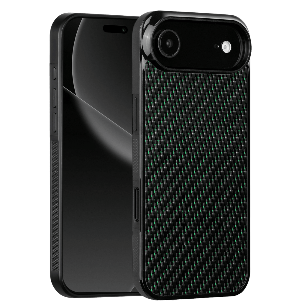 Carbon Fiber iPhone Case | Emerald Green - Pristine Carbon