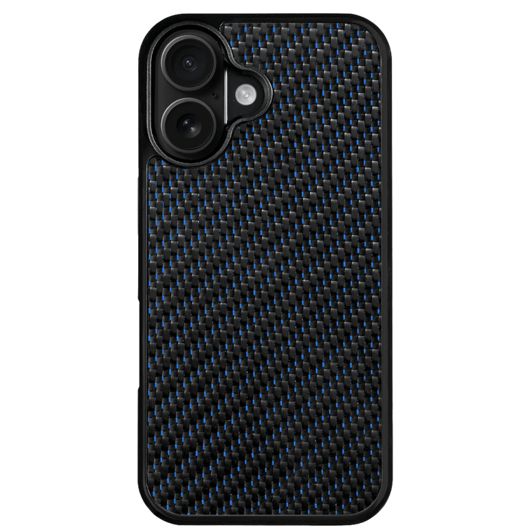 Carbon Fiber iPhone Case | Midnight Sapphire - Pristine Carbon