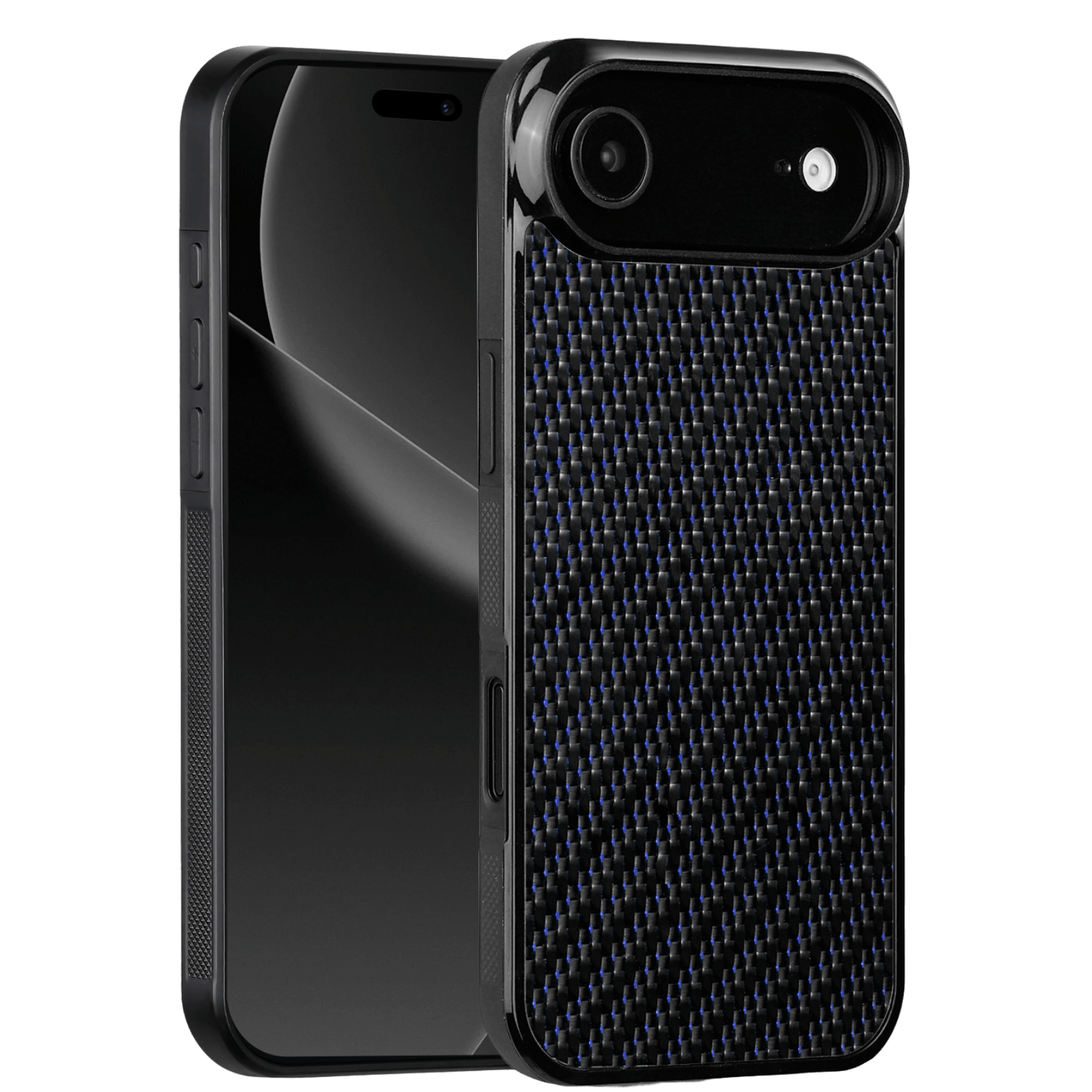 Carbon Fiber iPhone Case | Midnight Sapphire - Pristine Carbon